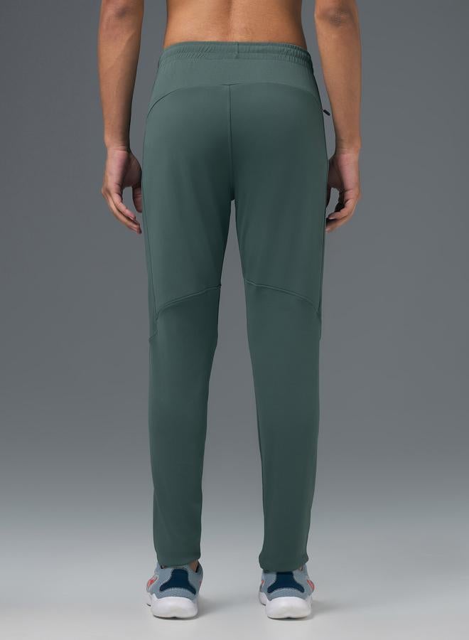 Technosport Men Solid Slim Fit Trackpants - Image 3